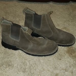 Mens clarks leather boots size 12